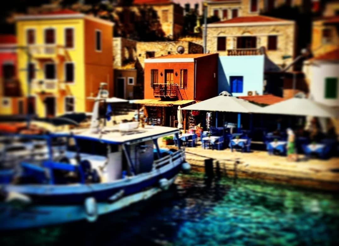 House Galini Daire Chalki Town Dış mekan fotoğraf