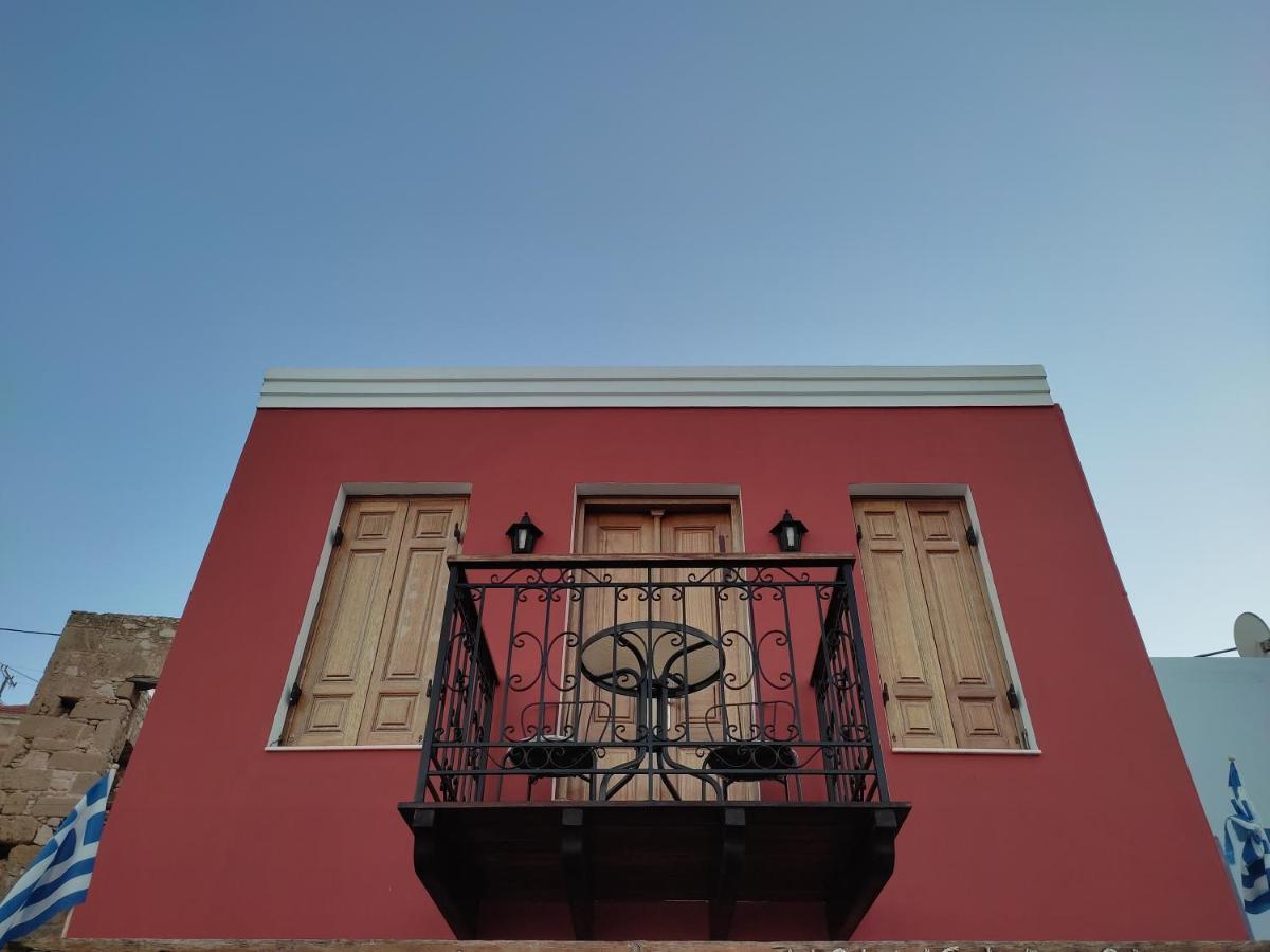 House Galini Daire Chalki Town Dış mekan fotoğraf
